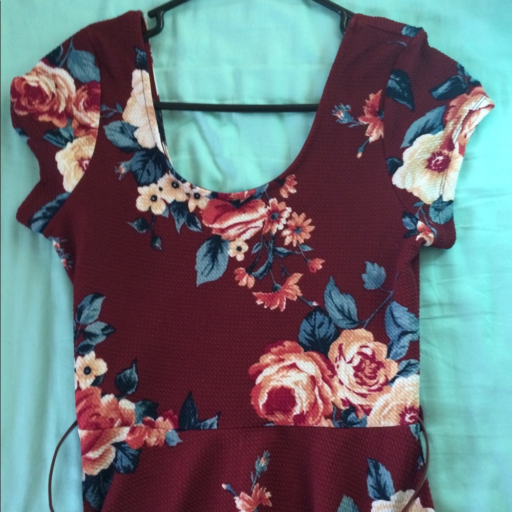 Floral summer dress